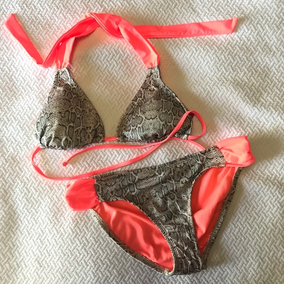 target snakeskin bikini